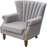 Romen Couch Accent Chair in Grey Color