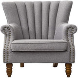 Romen Couch Accent Chair in Grey Color