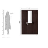 Rolx Medusa Engineered Wood Wardrobe Wenge Finish