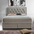 Apollo Upholstered Bed with Drawers Storage in Suede