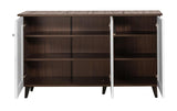 Deckup Plank Lexis 3-Door Engineered Wood Shoe Rack