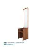 Rolex Dressing Table In Walnut Color
