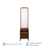 Rolex Dressing Table In Walnut Color - Luxe Maple