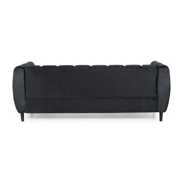 Bobran Modern Suede Sofa Sets - Luxe Maple