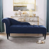 Diffo Quilted Lounger in Blue Color - Luxe Maple
