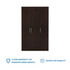 Silly Medusa Engineered Wood Wardrobe Wenge Finish - Luxe Maple