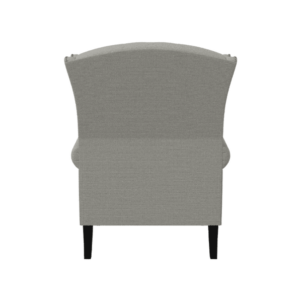 Copper Grove Crawley Diamond Button-Tufted Wingback Chair - Luxe Maple