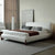 Grande Premium Upholstered Bed Without Storage In Brooklyn Fabric