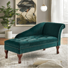 Simple Living Chaise Lounge Green