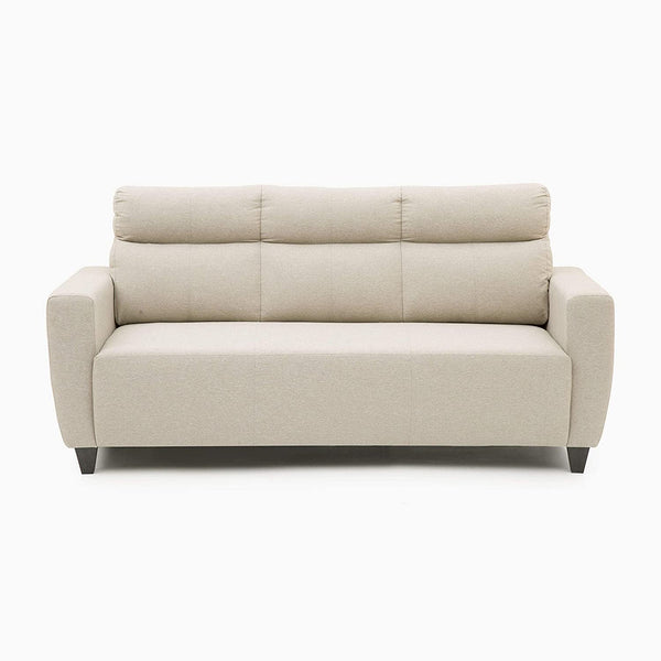 Zolo Suede Sofa Set in Grey Color - Luxe Maple