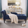 Diffo Quilted Lounger in Blue Color - Luxe Maple