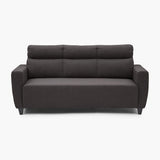 Zolo Suede Sofa Set in Grey Color