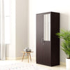 Tuffio Medusa Engineered Wood Wardrobe Wenge Finish - Luxe Maple