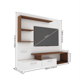 Viny TV Panel- Frosty White- Upto 55 inches TV