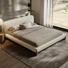 Grande Premium Upholstered Bed Without Storage In Brooklyn Fabric