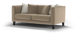 Wildo Luxury Sofa Set in Suede Beige