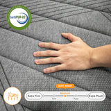 Premium Memory Foam Hybrid Mattress Cooling and Breathable By Luxe Maple - 10 Inches