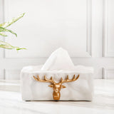 Tusk Tissue Box - Luxe Maple