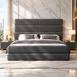 Becton Luxury Upholstered Bed in Leatherette