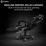 Cellbe Ergonomic Gaming Chair in Leatherette – Luxe Maple