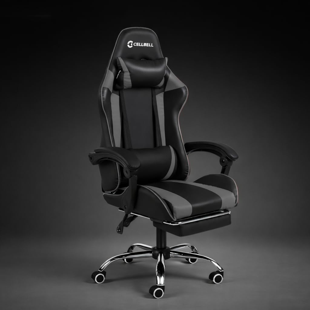 Cellbe Ergonomic Gaming Chair in Leatherette – Luxe Maple