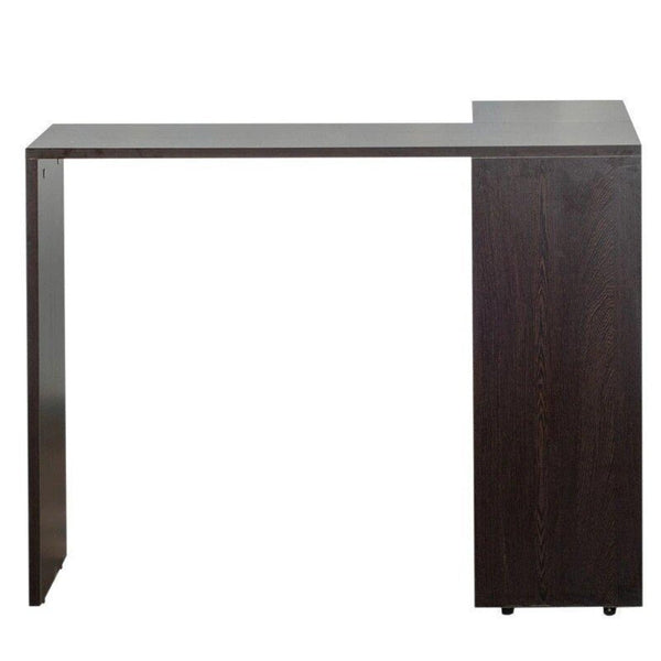 Rollen Study Table in Wenge Color - Luxe Maple