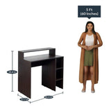 Rollen Study Table in Wenge Color