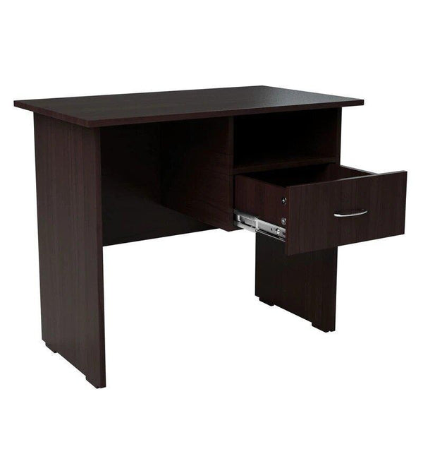 Shelly Study Table in Wenge Color - Luxe Maple