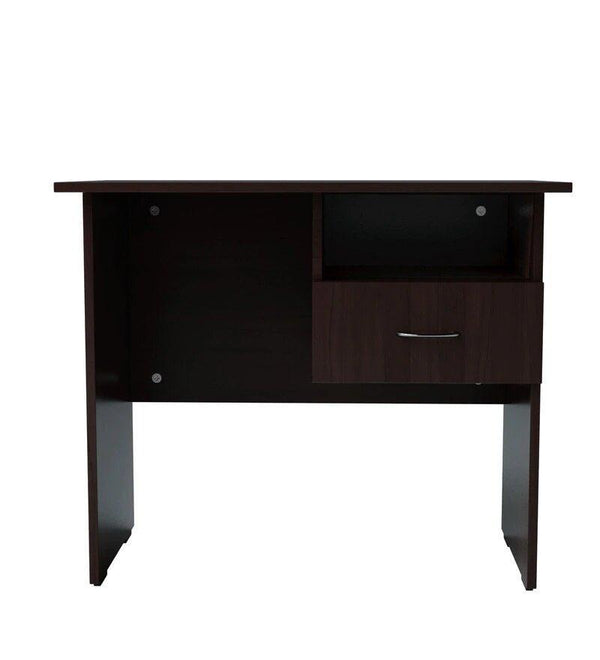Shelly Study Table in Wenge Color - Luxe Maple