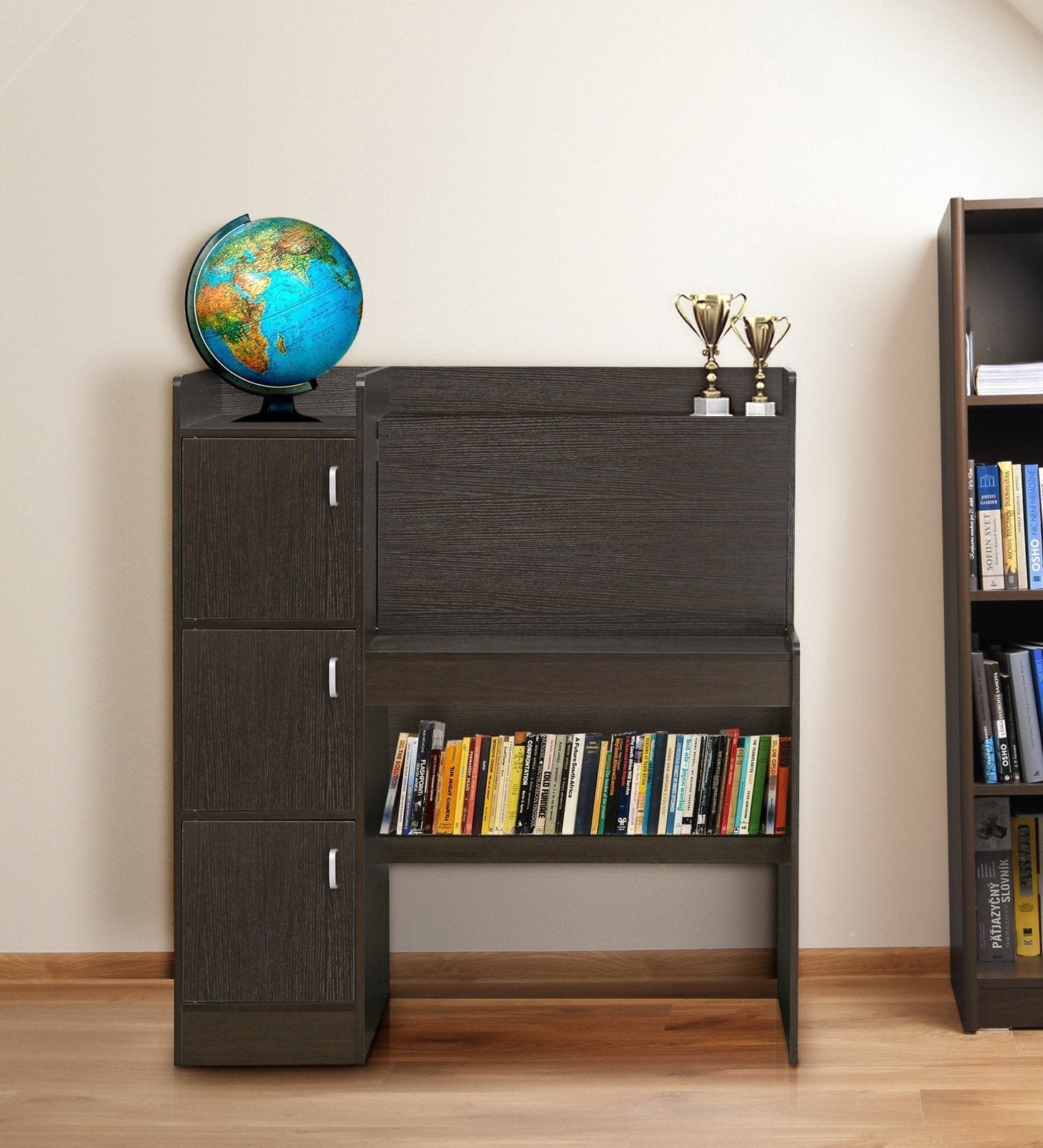 Vintage Study Table in Wenge Color