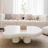 Cloud Luxury Center Table In PU Polish.