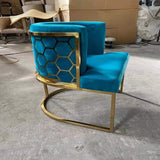 Europian Style Luxury 4 Seater Round Dining Table