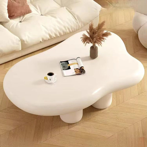Cloud Luxury Center Table In PU Polish.