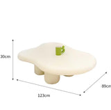 Cloud Luxury Center Table In PU Polish