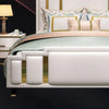 Luxter Premium Upholstered Bed in Leatherette