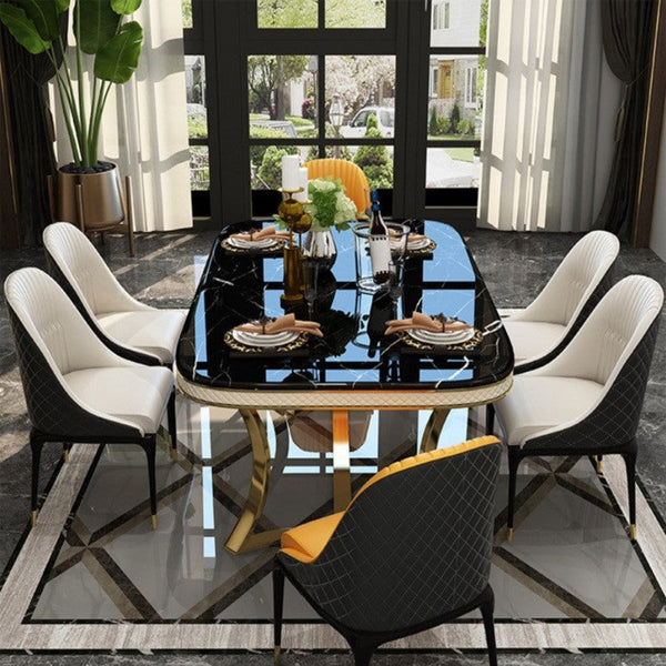 Russian Luxury Dining Table in Black