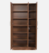 Kelly 3 Door Wardrobes In Walnut - Luxe Maple