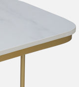 Kisco Console Table In Stainless Steel 304 - Luxe Maple