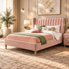 Knox upholstered bed by luxe maple