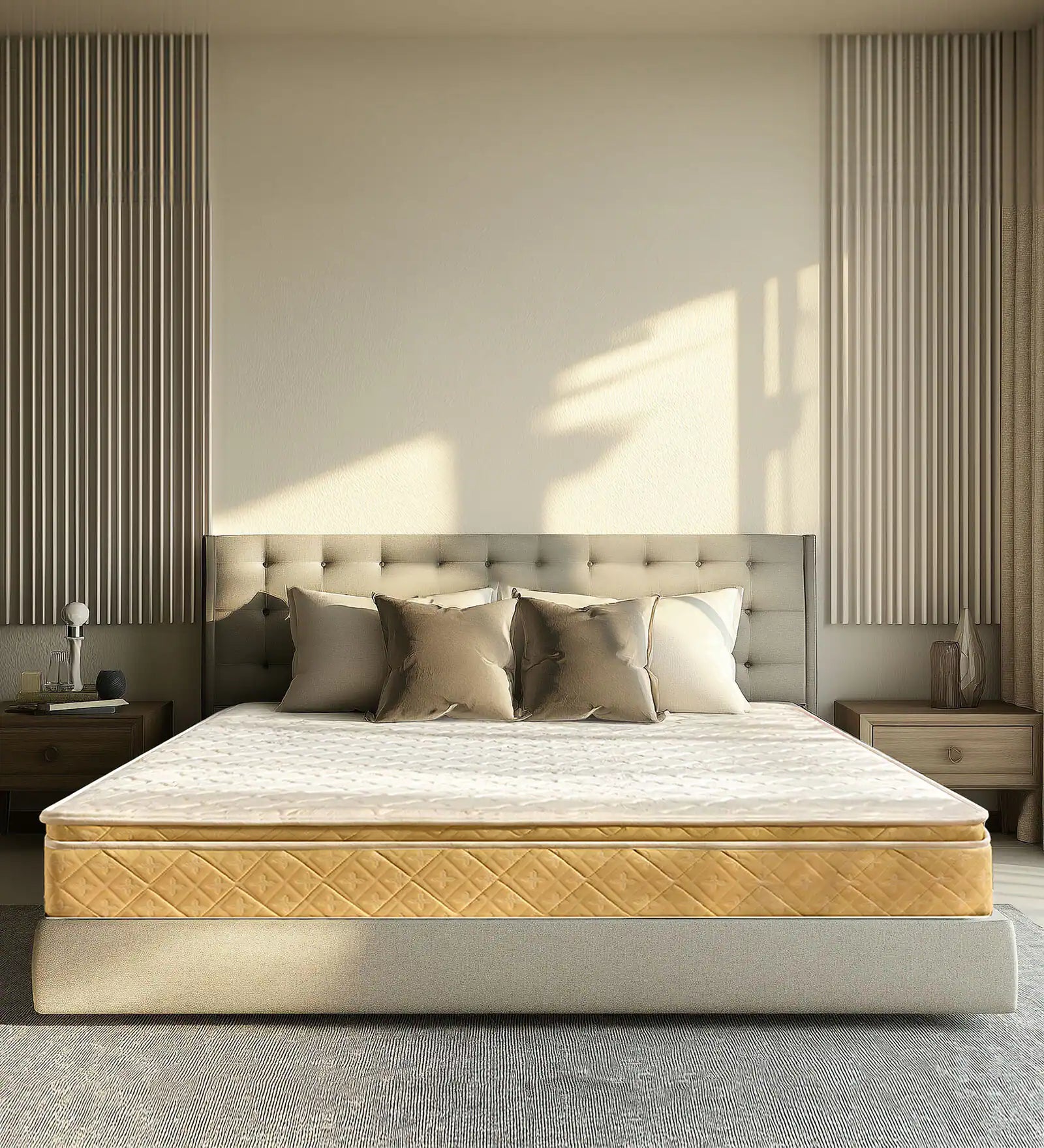 Kurlon Spring Mattress In 8 Inches - Luxe Maple