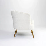 Butterfly Premium Accent Chair In Brooklyn Fabric