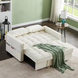 Kelvin Luxury Sofa Cum Bed White