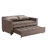 Kelvin Luxury Sofa Cum Bed Brown
