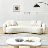 Nextra Curved Sofa Set In Suede - Luxe Maple 3+2+2 Seater