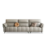 Candy Premium Modern Sofa Set in Off White Leatherette