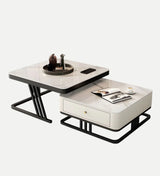 Umar Nesting Table In SS 304 - Luxe Maple