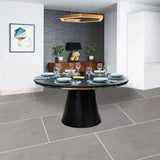 Europian Style Luxury 4 Seater Round Dining Table