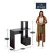 Mozo Study Table in Wenge Color