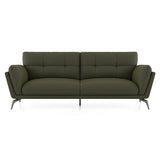 Volly Leatherette Sofa Set - Luxe Maple