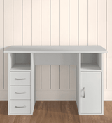 Unicorn Study Table in White Colour